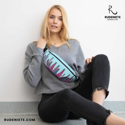 Lupine Flowers Fanny Pack