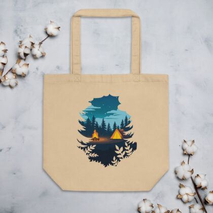 Camping Eco Tote Bag