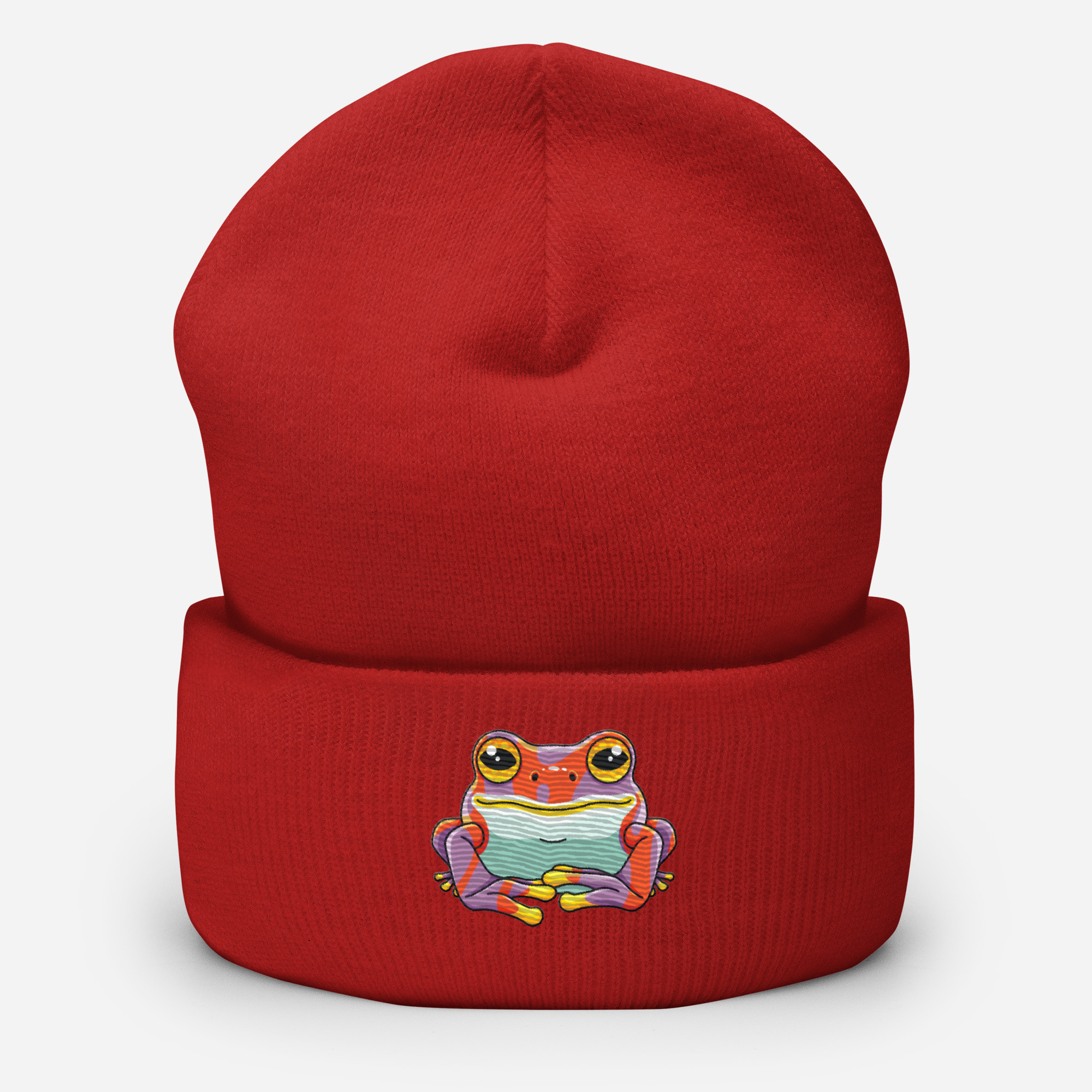 Frog Cuffed Beanie - Image 7