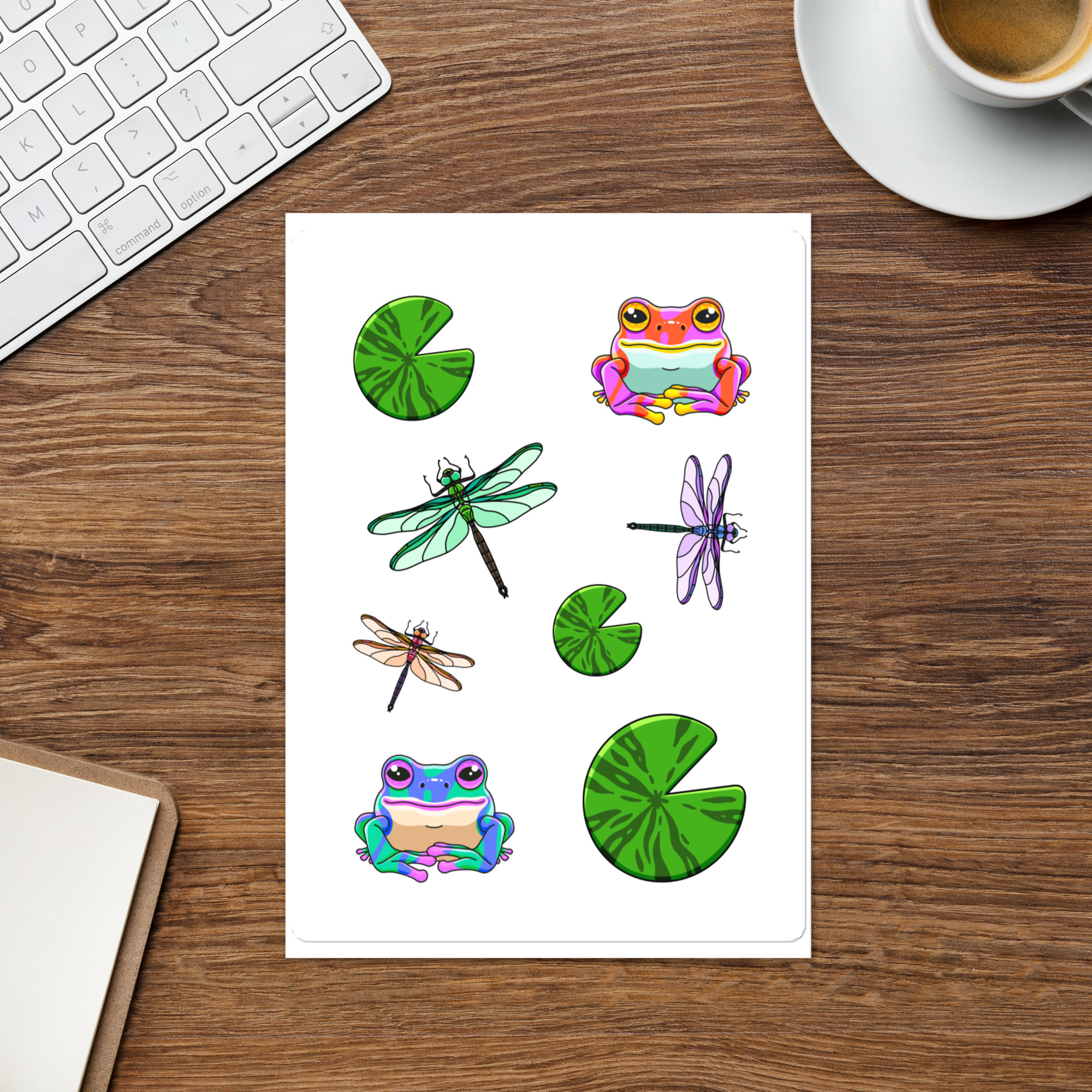 Frog Pond Sticker sheet - Image 2