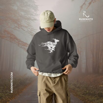 Deer of Fog Unisex Hoodie